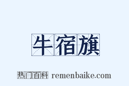 牛宿旗是什么意思的图片